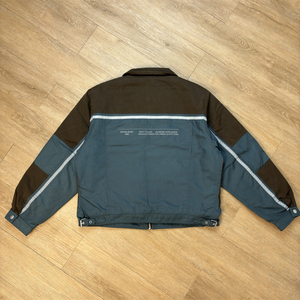 High Quality Customized Logo Winter <b>Men's</b> Cropped Zip up <b>Jacket</b> Polyester Cotton <b>Reflective</b> Windbreaker <b>Jacket</b> for <b>Men</b> - Product Image 2