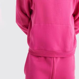 Men's Winter Jogging Suits Custom Size Oversized Pullover Tracksuit 100% Cotton Solid Pattern Breathable Stylish <b>Sets</b> 2026 - Product Image 3