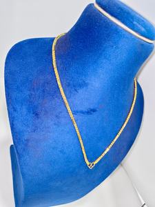 Chaîne à maillons fantaisie en or 22 carats 916 marqué |   Chaîne fine élégante en or pour tous les jours et les soirées |   Fabricant de bijoux - Product Image 2