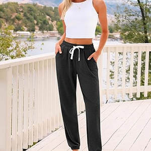 Pantalon de survêtement avec poches, pyjama confortable et pantalon de voyage, joggers adaptés au travail pour les enseignants, tenues d'automne et d'hiver - Product Image 6