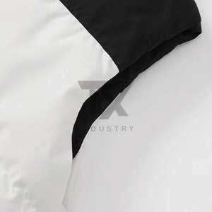 Made Pakistan New Style Men's Hooded Sleeveless Puffer Vest Casual <b>Winter</b> <b>Waterproof</b> Reversible Cotton Filled Canvas Stand - Product Image 4