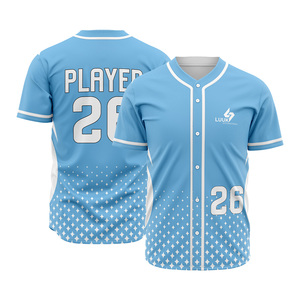 Maillots de baseball prêts à porter Elite, vêtements de sport personnalisés OEM ODM avec tissu polyester respirant et impression par sublimation - Product Image 1