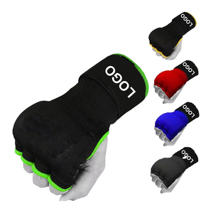 Guantes de Boxeo Unisex de Algodón y Neopreno Transpirables y Ecológicos con Almohadillas de Gel para Entrenamiento de Boxeo y MMA - Personalizables - Product Image 1