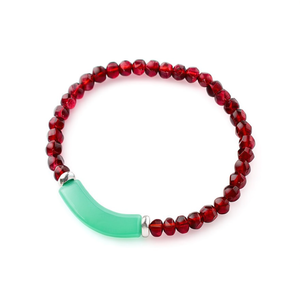 Wholesale Handcrafted <b>Red</b> Carnelian Vitality ARC <b>Bracelet</b> Natural Beaded <b>Bracelet</b> Healing Crystal Main Material Jade Main Jade - Product Image 3