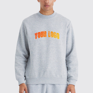 Sweat-shirt pour homme surdimensionné OEM, 100% coton, broderie personnalisée, streetwear, respirant, confortable, vente en gros de sweat-shirts pour homme - Product Image 1