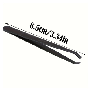 แหนบถอนขนคิ้วสำหรับผิวแพ้ง่าย คุณภาพสูง สำหรับร้านเสริมสวย - Product Image 4