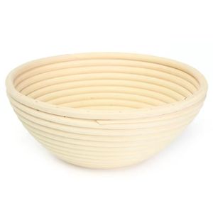 Round Bannetons 21cm Baskets Rattan with Liner Cloth Handmade Bread <b>Baking</b> <b>Set</b> Banneton Proofing Baskets Natural Eco-friendly - Product Image 2