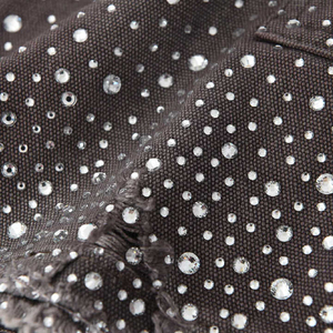 Camiseta de Hombre Moderna en Gris Lavado, Diseño Acanalado, Estilo Urbano, Corte Ajustado, Verano, Casual, Elástica, Secado Rápido, Transpirable, Poliéster/Algodón - Product Image 4