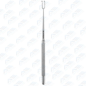 เครื่องมือผ่าตัดกระดูกแบบสองด้านชนิดตะขอเกี่ยวผิวหนังสำหรับศัลยกรรมกระดูก ทำจากสแตนเลส - Product Image 1