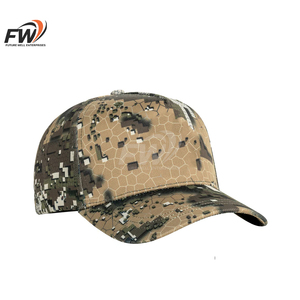 Manufacturer <b>Flat</b> Bill 6 Panel Embroidered Cotton Snapback Mesh Camouflage Trucker Cap <b>Hats</b> For Men With Custom Embroidery Logo - Product Image 1