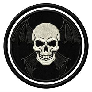 Parche Termoadhesivo Bordado a Máquina Personalizado con Diseño de Gargota y Demonio Mítico, Logotipo de Monstruo, Emblema para Coser, Venta al por Mayor para Ropa y Bolsos - Product Image 2