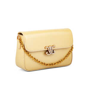 Pochette de soirée formelle jaune P36216 - Product Image 2