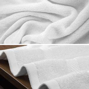 Ensemble de serviettes de spa de luxe jetables en microfibre et coton biologique compressées, séchage rapide, absorbantes, pour le visage, les mains et le bain, couleur blanche, respirantes - Product Image 2