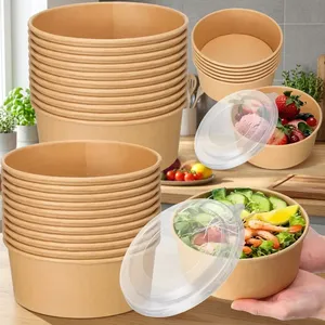 Great Quality Modern Pulp Moulded Disposable 750 ml <b>Container</b> Lid Oceanic Global OEM ODM Manufacturer Made India Sustainables - Product Image 1
