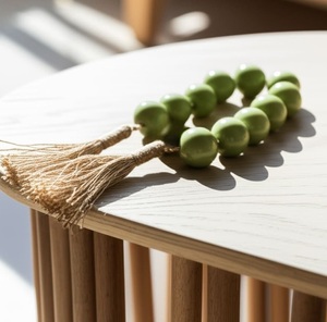 Guirlande de fleurs en résine faite à la main, guirlande botanique artificielle pour cérémonie de mariage, décoration intérieure pour célébration - Product Image 5