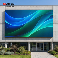 Écrans publicitaires LED d'extérieur ALSON, panneaux d'affichage LED fixes d'extérieur, murs vidéo LED, écrans LED d'extérieur, murs vidéo couleur pleine résolution