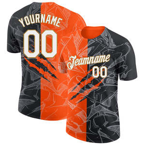 Fully Sublimation Men's Shirts Smooth Polyester Surface Custom Printing Breathable Moisture-Wicking OEM ODM Bulk Manufacturing - Product Image 1