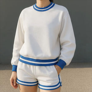 Sudadera de Cuello Alto Personalizada para Mujer, Invierno, Casual, Servicio OEM/ODM, Felpa Sólida, 100% Algodón, Antiarrugas, Secado Rápido, Transpirable - Product Image 1