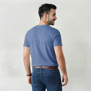 T-shirt Classique Imprimé pour Homme – Meilleure Vente, Doux, Respirant, Décontracté, avec Personnalisation de Marque – Direct Usine - Product Image 2