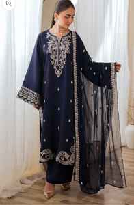 Salwar Kameez de haute qualité, style modeste et formel pour femme musulmane, toutes saisons, en soie, infroissable, séchage rapide, idéal pour mariage et Diwali - Product Image 2