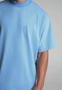Camiseta Extra Grande para Hombre, 220 GSM, 100% Algodón, Transpirable, con Logotipo Personalizado, Ropa Urbana Premium, Venta al Por Mayor OEM - Product Image 6