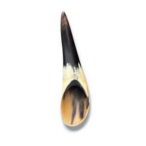 Corne à boire viking vintage en corne de buffle naturelle sculptée à la main, écologique, polie, à thème animalier, gravée à la main, objet de collection - Product Image 1