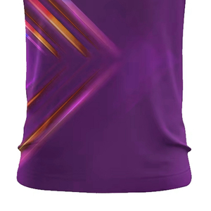 Camiseta Deportiva de Manga Corta con Cuello Redondo, Impresión Digital Personalizada por Sublimación Completa, de Poliéster Transpirable de Secado Rápido - Product Image 3