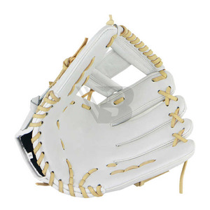 Gants de baseball professionnels personnalisés avec logo, style old fashioned, imperméables, protection UV, en cuir, pour l'extérieur - Product Image 3