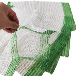 50kg PE Raschel Mesh Net Sacs Circulaire Loom Ail Mesh Filets pour Emballage Légumes Circulaire Loom Ail Mesh Sacs - Product Image 6