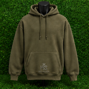 เสื้อฮู้ดดี้โอเวอร์ไซส์คุณภาพพรีเมียมสุดคุ้ม ผ้าฝ้ายฟลีซ ทรงหลวม สวมใส่สบาย เหมาะสำหรับฤดูหนาว  สามารถปรับแต่งได้ - Product Image 3