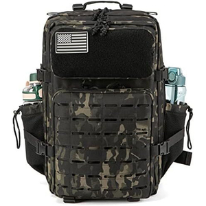 Mochila Táctica de Camuflaje Multifuncional Grande de Nuevo Diseño con Forro de Nailon Impermeable de 45L para Senderismo y Camping Unisex - Product Image 1