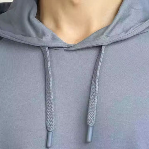 <b>Men</b> Color Blocking <b>Hoodie</b> and Sweatpants Set Full Sleeve Casual Tracksuit Breathable Polyester Cotton Autumn Wear - Product Image 4