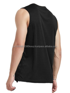 Débardeur pour homme, impression personnalisée d'images, logo imprimé, 100% coton, 140 GSM, style décontracté, taille et design personnalisés - Product Image 2