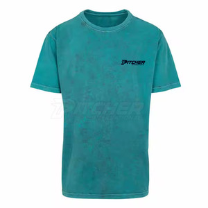 T-shirt délavé à l'acide pour homme, dernière tendance, tissu respirant, tenue décontractée pour tous les jours - Product Image 6