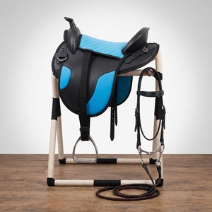 Selle d'équitation anglaise confortable en cuir PU premium, équipement équestre pour l'entraînement, les loisirs et la pratique à l'extérieur - Product Image 4