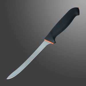 Stainless Steel <b>Kitchen</b> <b>Knife</b> With Rubber Handle Straight Edge 0.6 Mm Thickness Diy Grade - Product Image 4
