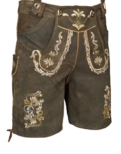 Nouveau design unisexe, shorts en Lederhosen bavarois, Oktoberfest, grande taille, prix de gros pas cher, qualité supérieure, shorts en Lederhosen - Product Image 1