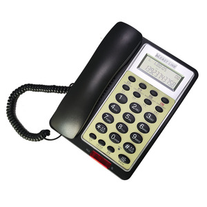 <span class=keywords><strong>Téléphone</strong></span> fixe filaire professionnel pour hôtel avec touches de mémoire, haut-parleur mains libres, identification de l'appelant, écran LCD, connexion LAN, fixation murale ou sur bureau, OEM - Product Image 1