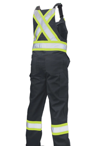 Flame-Resistant Cotton Safety Coveralls Men <b>Fire</b>-Proof Mining Workwear High Visibility Reflective Tape Waterproof <b>LED</b> Suit - Product Image 4