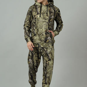 Lightweight Comfortable High Quality Men's <b>camouflage</b> Solid Pattern Tracksuit Set Winter Collection Training Wear Customization - Product Image 2