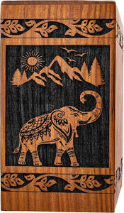 Urnes funéraires en bois modernes pour adultes, très demandées, faites à la main, pour hommes et femmes, décoratives. - Product Image 3