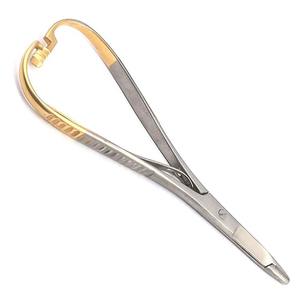 Manual Reusable 15.9cm Dental Surgical Instruments Hospital Supplies Needle <b>Holder</b> Scissors Spring Handles Shuja Surgico - Product Image 4