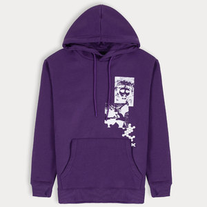Sweat-shirt à capuche oversize unisexe en molleton, impression de logo personnalisée, fournisseur de vêtements OEM ODM, sweats à capuche oversize - Product Image 6