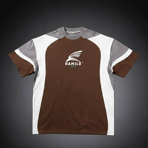 T-shirts pour hommes en coton 100% uni, grandes tailles, design tendance, col rond, faible MOQ, en vente, service OEM personnalisé - Product Image 4