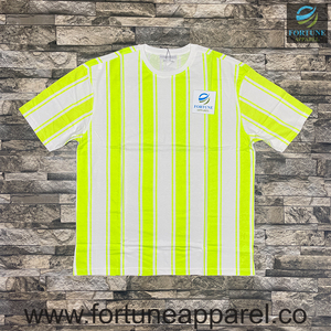 เสื้อยืดคอกลมแขนสั้นผ้าฝ้าย 100% สำหรับผู้ชาย ยี่ห้อ Fortune Apparel รุ่น Custom  แฟชั่นฤดูร้อน เป็นมิตรกับสิ่งแวดล้อม แห้งเร็ว น้ำหนัก 220 กรัม - Product Image 1