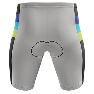 Ensemble maillot et short de cyclisme avec short rembourré, séchage rapide et respirant, en Spandex/Polyester pour cyclistes de route et de montagne - Product Image 5