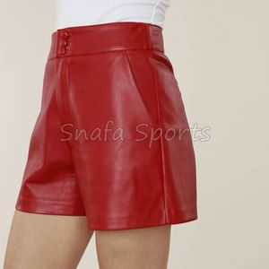 Shorts de Cuero de Alta Calidad para Mujer, Shorts de Invierno con Cuero Transpirable a Precios de Mayoreo - Product Image 4