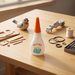 <span class=keywords><strong>Colle</strong></span> liquide super résistante facile à utiliser, à prise rapide, tout usage, pour porcelaine, bois et artisanat - Product Image 1