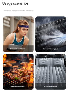 Mini Ventilador Turbo Portátil F025, Sin Aspas, Alta Velocidad, 80,000 RPM, Secador de Pelo Turbo y Soplador de Aire para Auto - Product Image 3