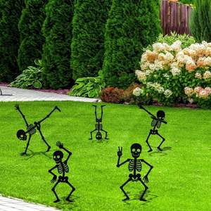 Adornos de hierro para jardín de Halloween que añaden un estilo de terror estacional a los espacios exteriores para decoración de fiestas en el jardín - Product Image 5